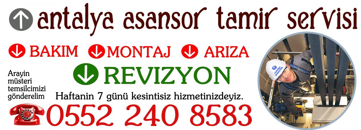 Antalya Asansör Bakım Onarım Firmaları